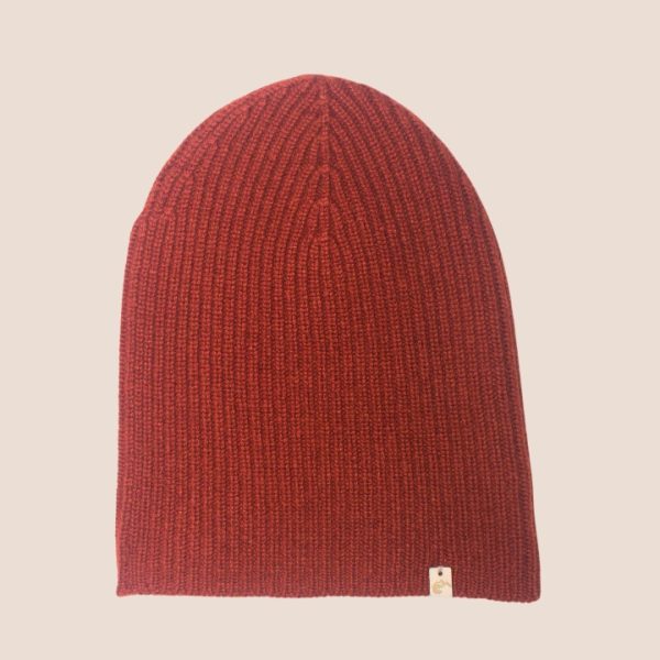 Classic Cashmere Rib Hat - Image 2