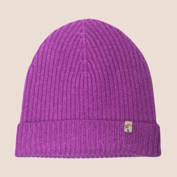 Classic Cashmere Rib Hat