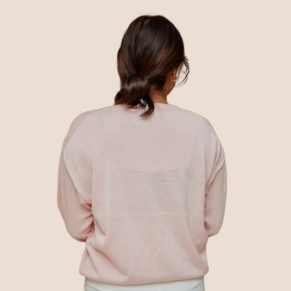 V-Neck Cashmere Sweater - Image 2