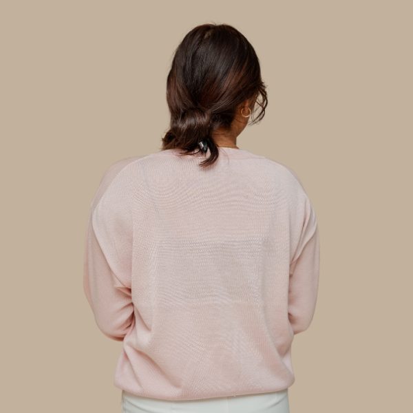 V-Neck Cashmere Sweater - Image 2