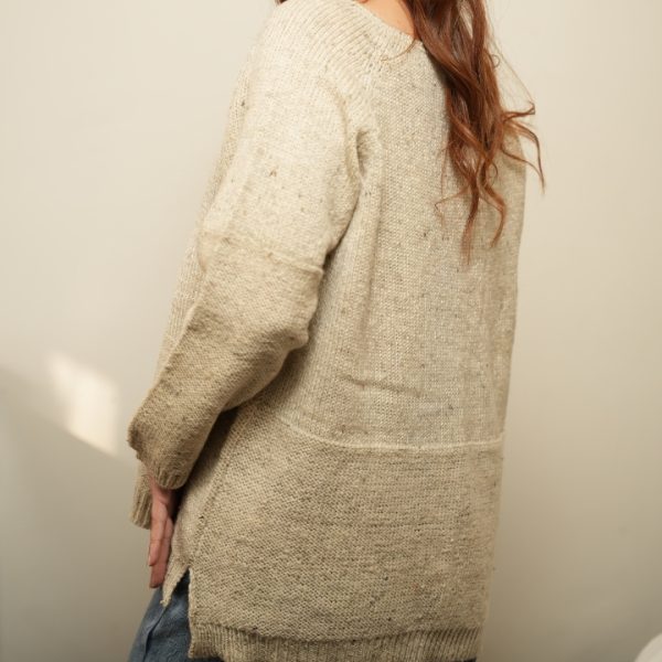 Round Neck Sweater ( Hemp) - Image 2