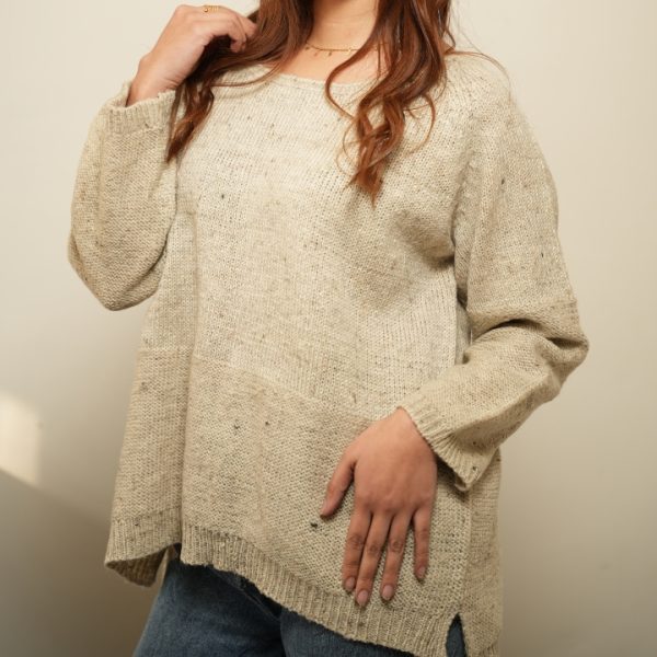 Round Neck Sweater ( Hemp) - Image 3